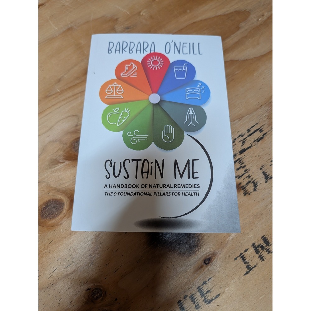 Barbara O'Neill Sustain Me Book Unisex OS White Excellent Natural Remedies Guide